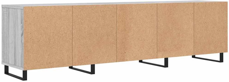TV staliukas Televizoriaus spintelė, pilka ąžuolo, 150x30x44,5cm, mediena