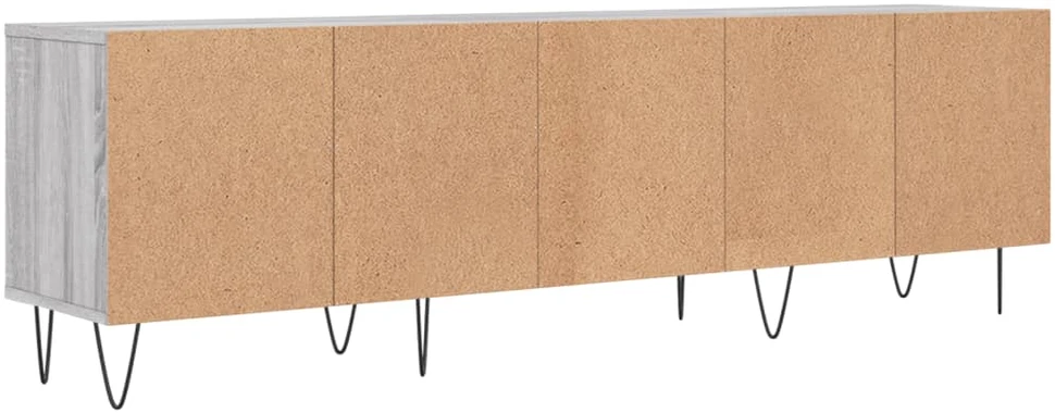 TV staliukas Televizoriaus spintelė, pilka ąžuolo, 150x30x44,5cm, mediena