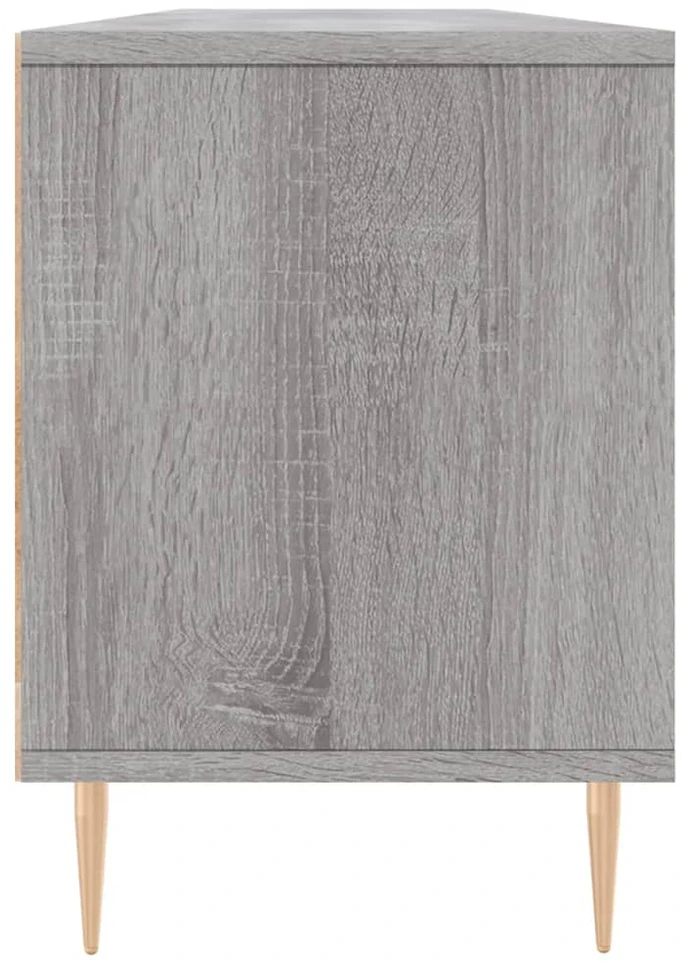 TV staliukas Televizoriaus spintelė, pilka ąžuolo, 150x30x44,5cm, mediena