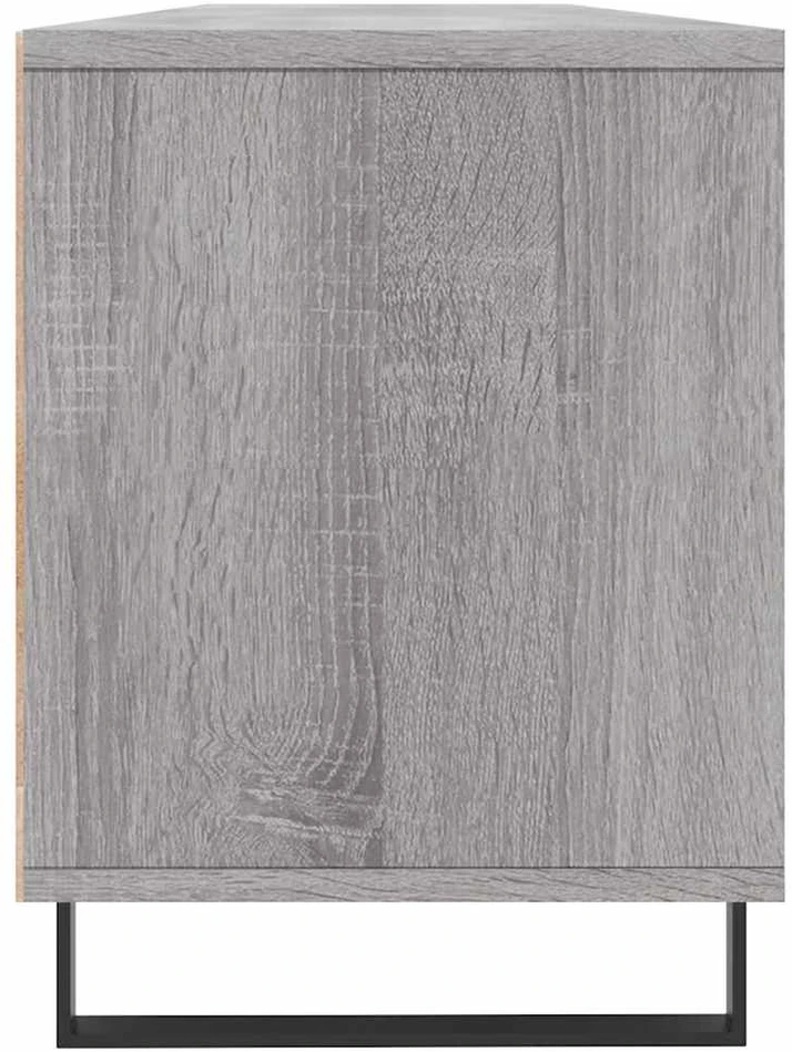 TV staliukas Televizoriaus spintelė, pilka ąžuolo, 150x30x44,5cm, mediena