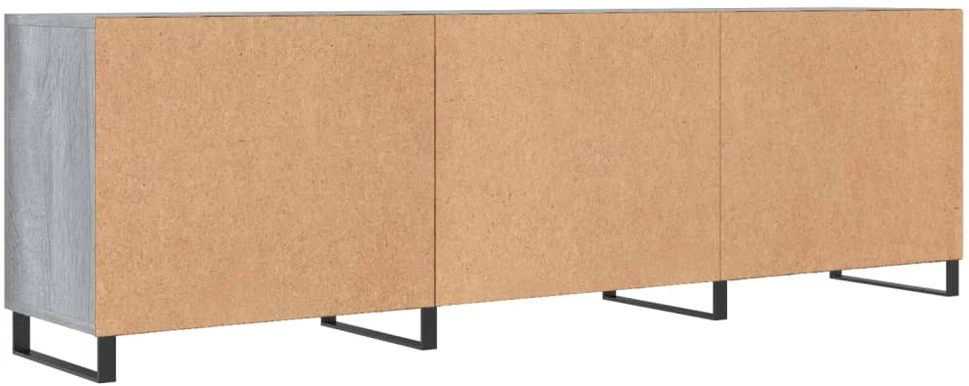 TV staliukas Televizoriaus spintelė, pilka ąžuolo, 150x30x50cm, mediena