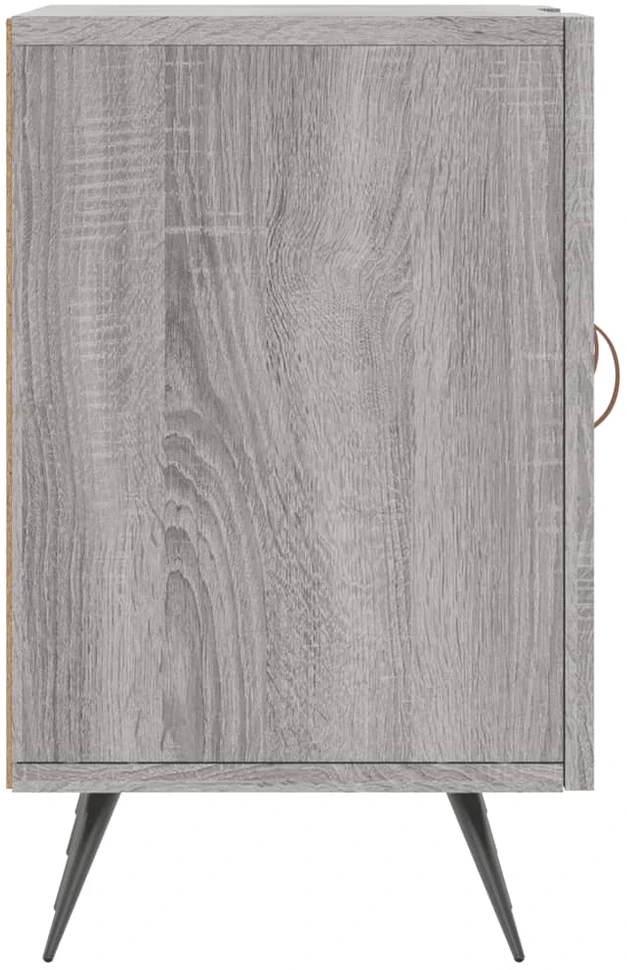 TV staliukas Televizoriaus spintelė, pilka ąžuolo, 150x30x50cm, mediena