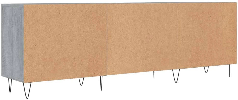 TV staliukas Televizoriaus spintelė, pilka ąžuolo, 150x30x50cm, mediena