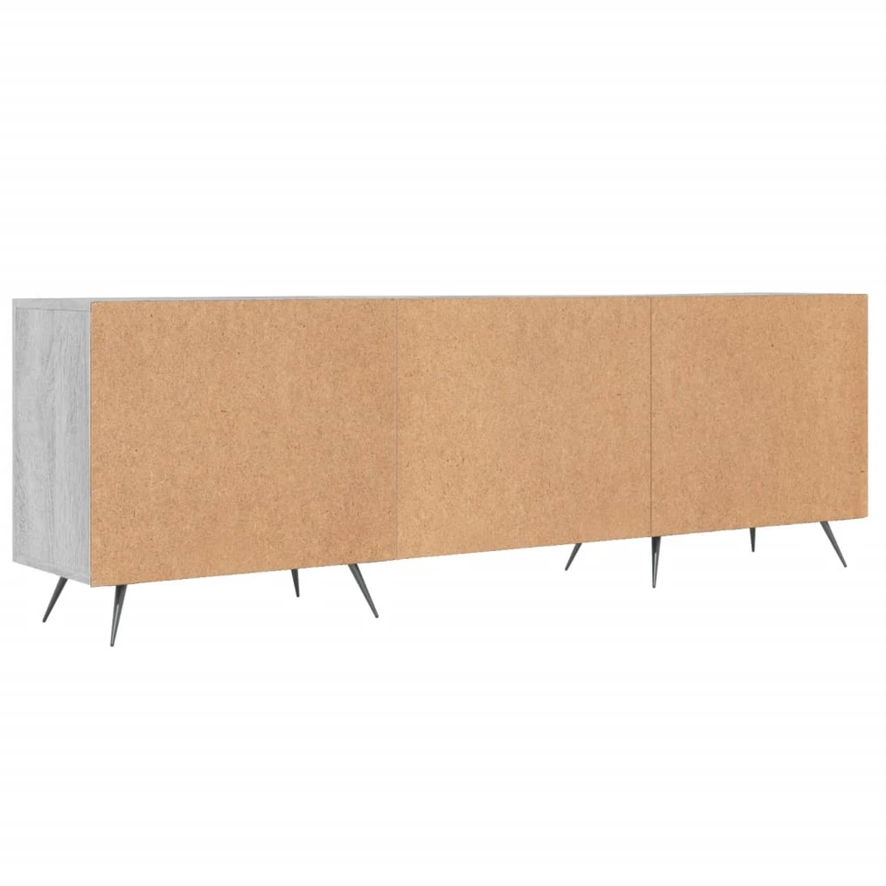 TV staliukas Televizoriaus spintelė, pilka ąžuolo, 150x30x50cm, mediena