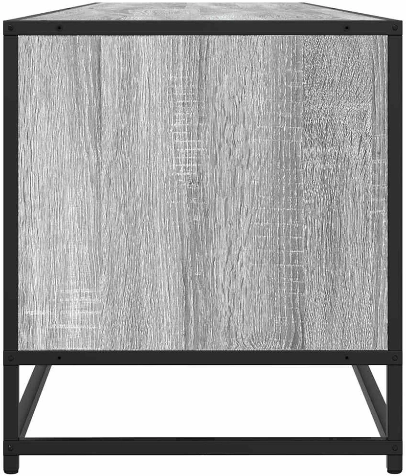 TV staliukas Televizoriaus spintelė, pilka ąžuolo, 180,5x40x46cm, mediena