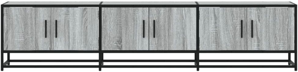 TV staliukas Televizoriaus spintelė, pilka ąžuolo, 180x35x41cm, mediena