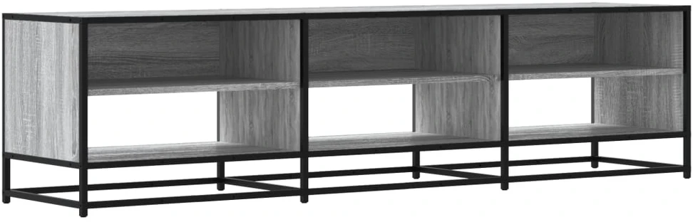 TV staliukas Televizoriaus spintelė, pilka ąžuolo, 180x40x46cm, mediena