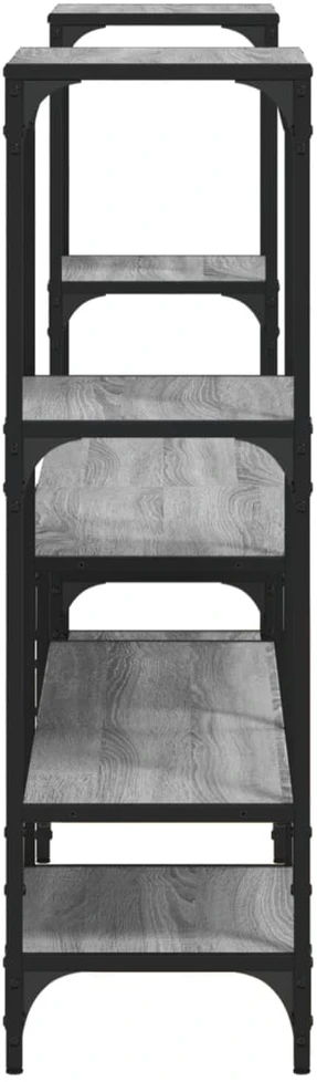 TV staliukas Televizoriaus spintelė, pilka ąžuolo, 206,5x28,5x95cm, mediena