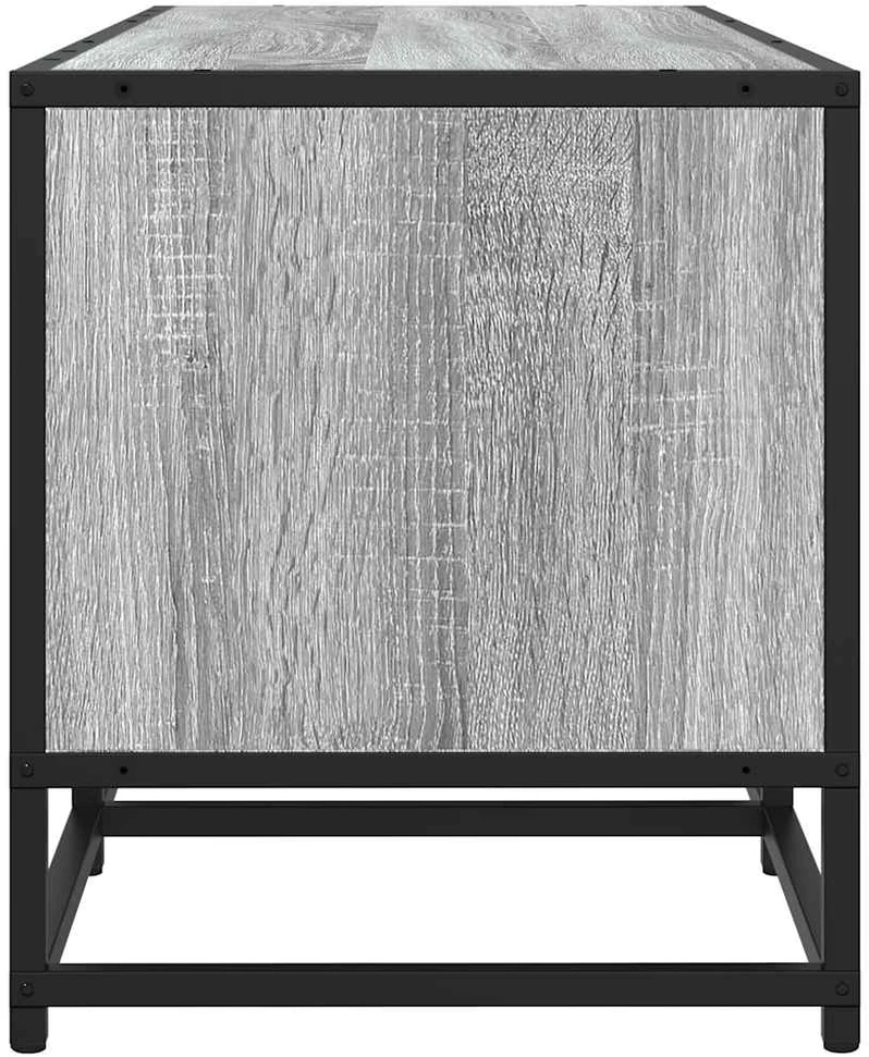 TV staliukas Televizoriaus spintelė, pilka ąžuolo, 210x35x41cm, mediena