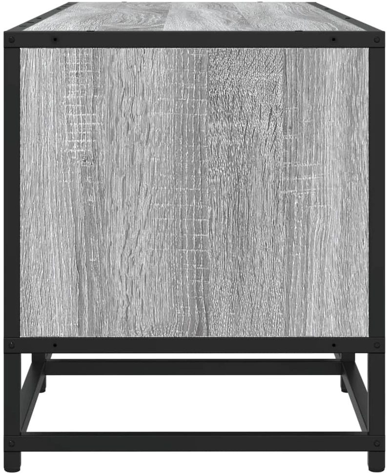 TV staliukas Televizoriaus spintelė, pilka ąžuolo, 210x35x41cm, mediena