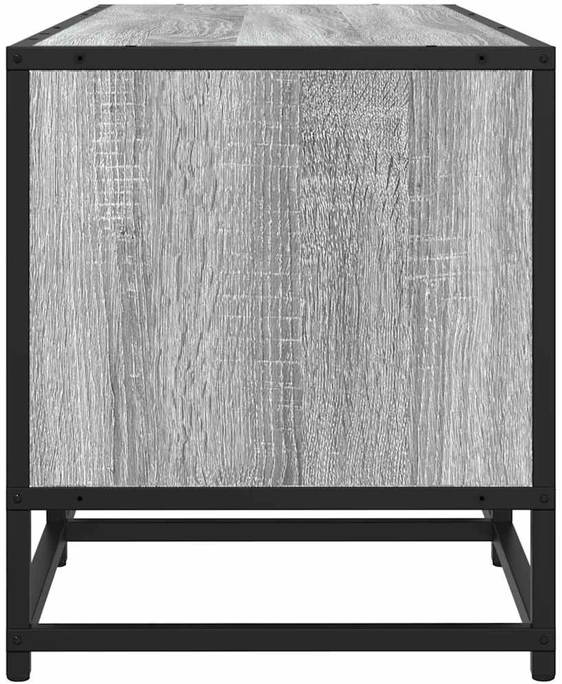 TV staliukas Televizoriaus spintelė, pilka ąžuolo, 240x35x41cm, mediena