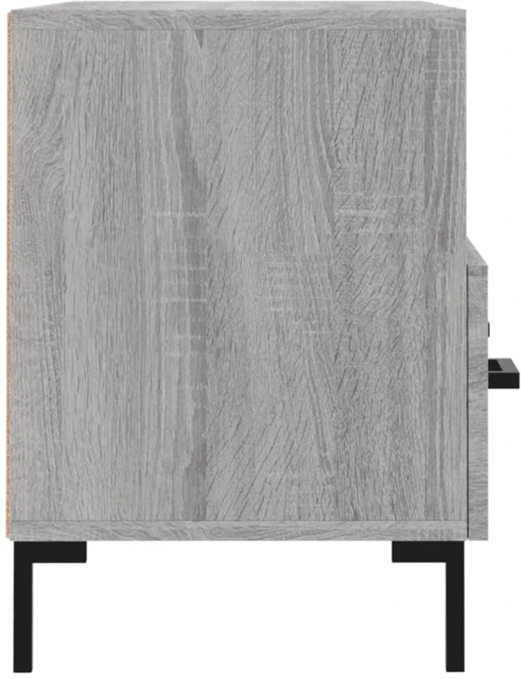 TV staliukas Televizoriaus spintelė, pilka ąžuolo, 80x36x50cm, mediena