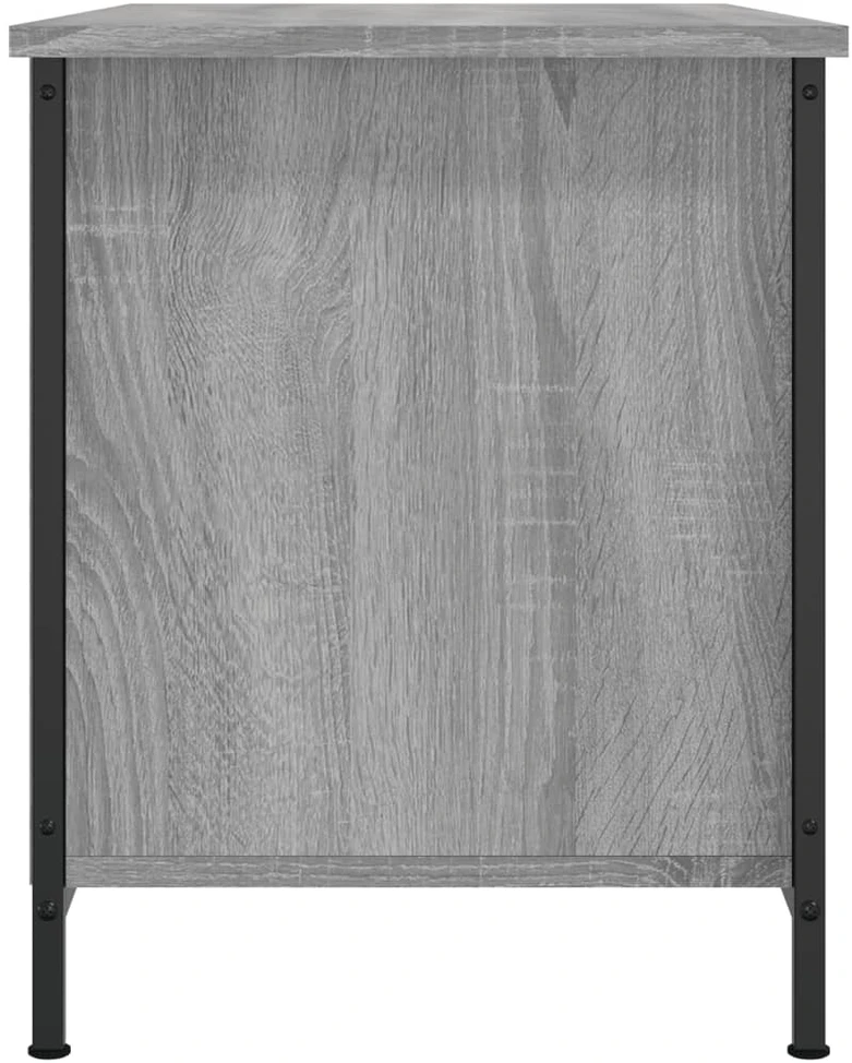 TV staliukas Televizoriaus spintelė, pilka ąžuolo, 80x40x50cm, mediena