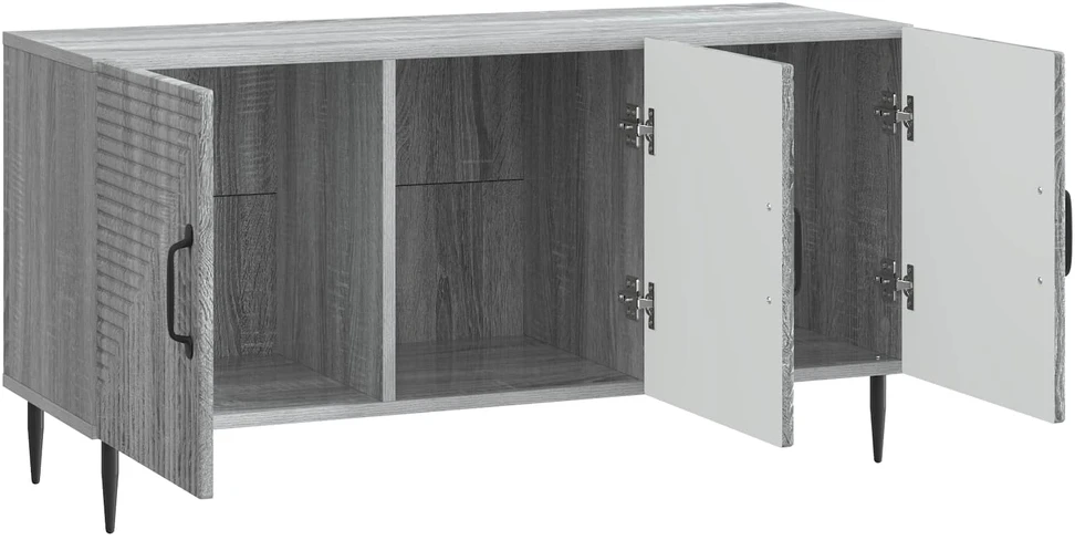 TV staliukas Televizoriaus spintelė Pilka sonoma ąžuolo 99 x 34,5 x 50 cm
