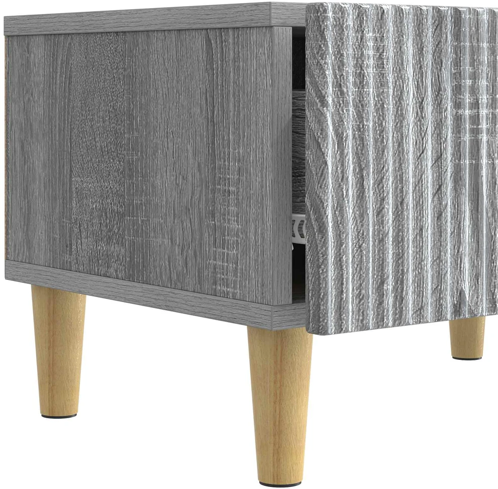 TV staliukas Televizoriaus spintelė Pilka sonoma ąžuolo 147 x 34,5 x 30 cm