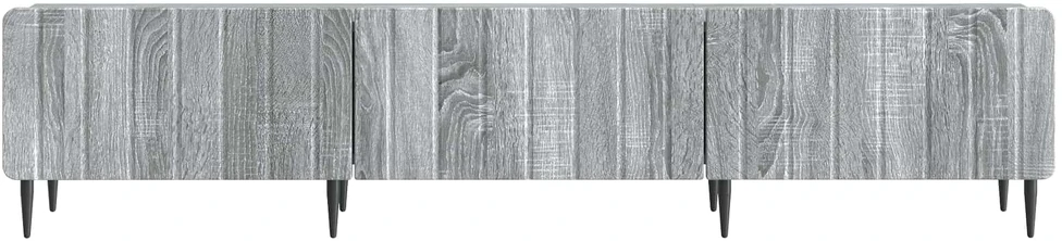 TV staliukas Televizoriaus spintelė Pilka sonoma ąžuolo 147 x 34,5 x 32 cm