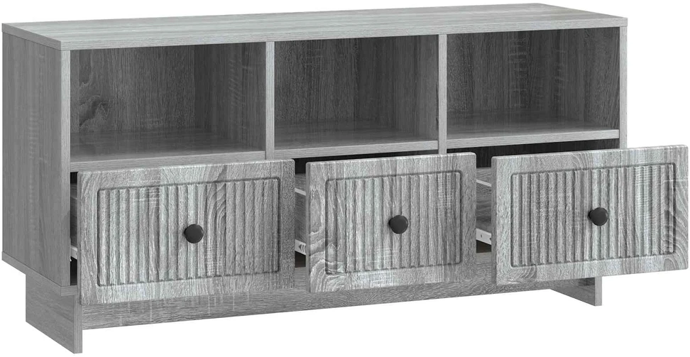 TV staliukas Televizoriaus spintelė Pilka sonoma ąžuolo 102 x 34,5 x 50 cm