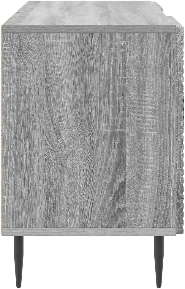 TV staliukas Televizoriaus spintelė Pilka sonoma ąžuolo 102 x 34,5 x 50 cm