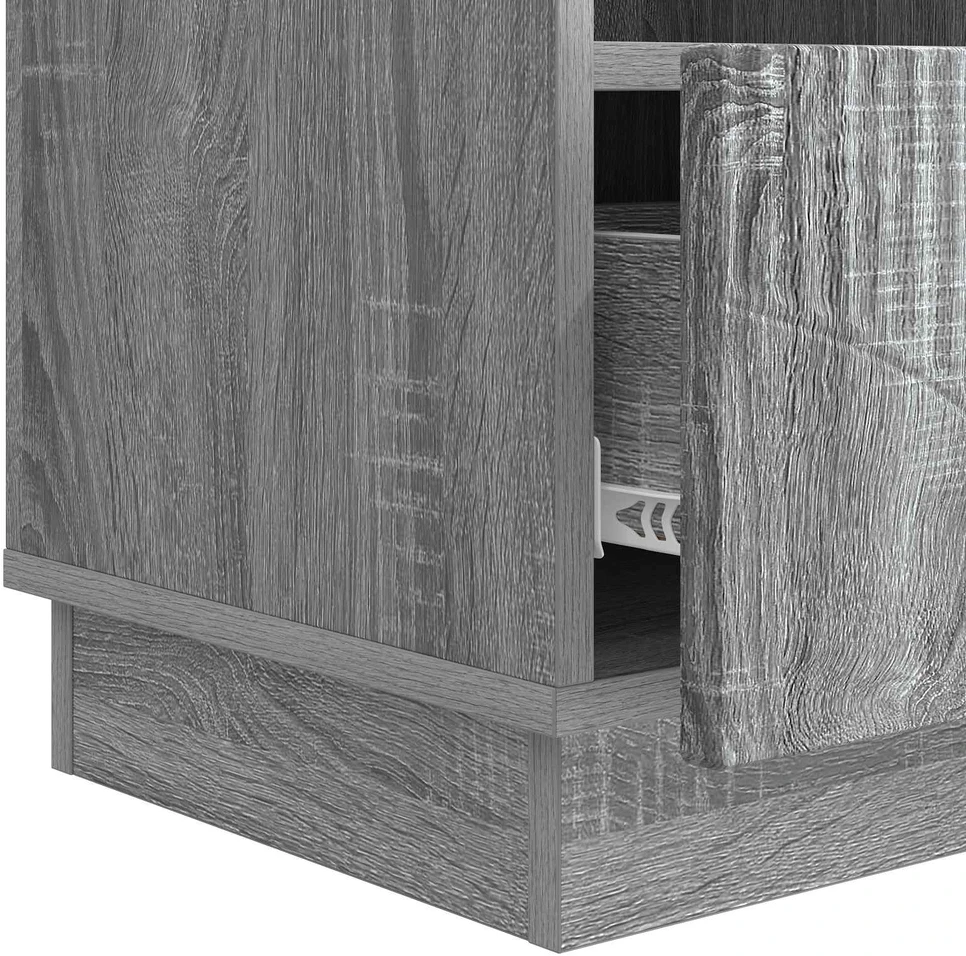 TV staliukas Televizoriaus spintelė Pilka sonoma ąžuolo 102 x 34,5 x 47 cm
