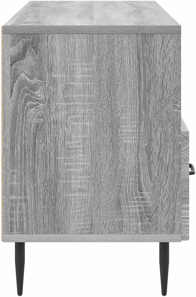 TV staliukas Televizoriaus spintelė Pilka sonoma ąžuolo 102 x 34,5 x 50 cm