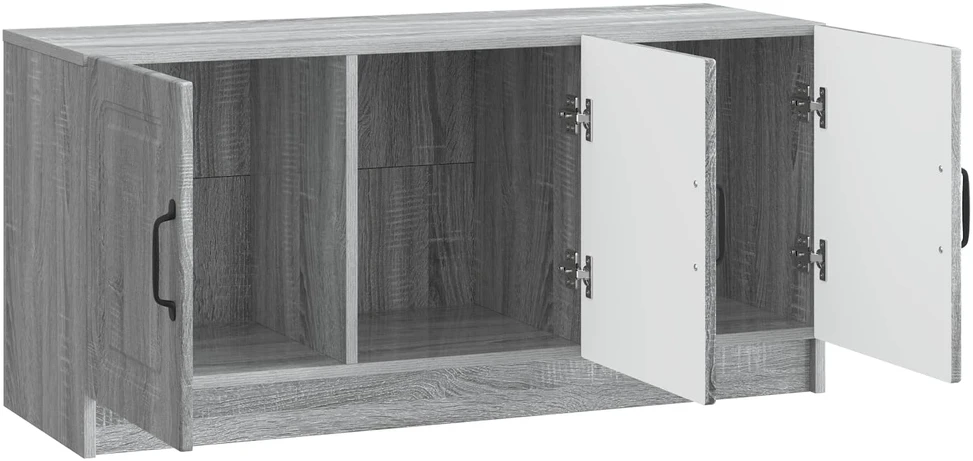 TV staliukas Televizoriaus spintelė Pilka sonoma ąžuolo 99 x 34,5 x 47 cm