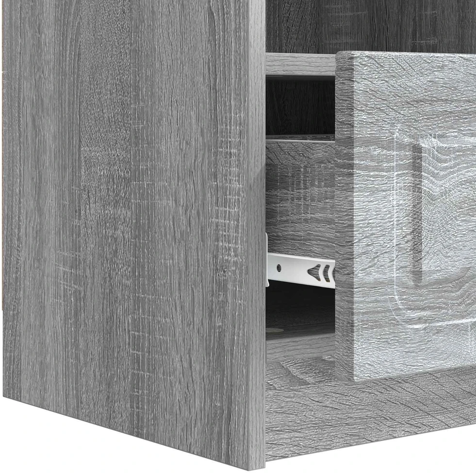 TV staliukas Televizoriaus spintelė Pilka sonoma ąžuolo 102 x 34,5 x 47 cm