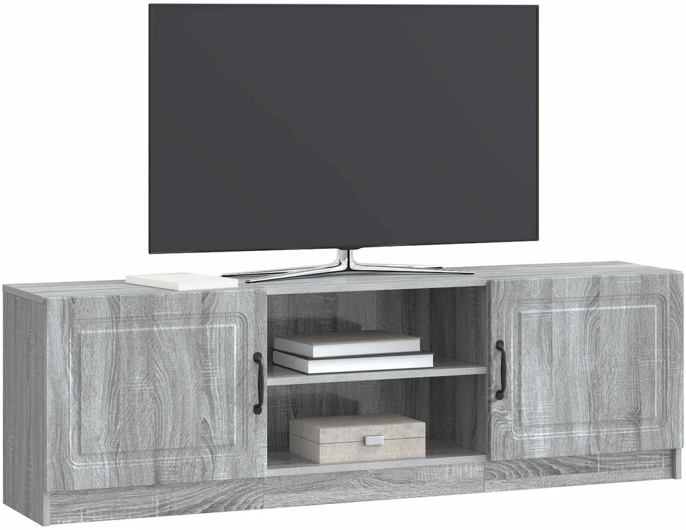 TV staliukas Televizoriaus spintelė Pilka sonoma ąžuolo 150 x 31 x 47 cm