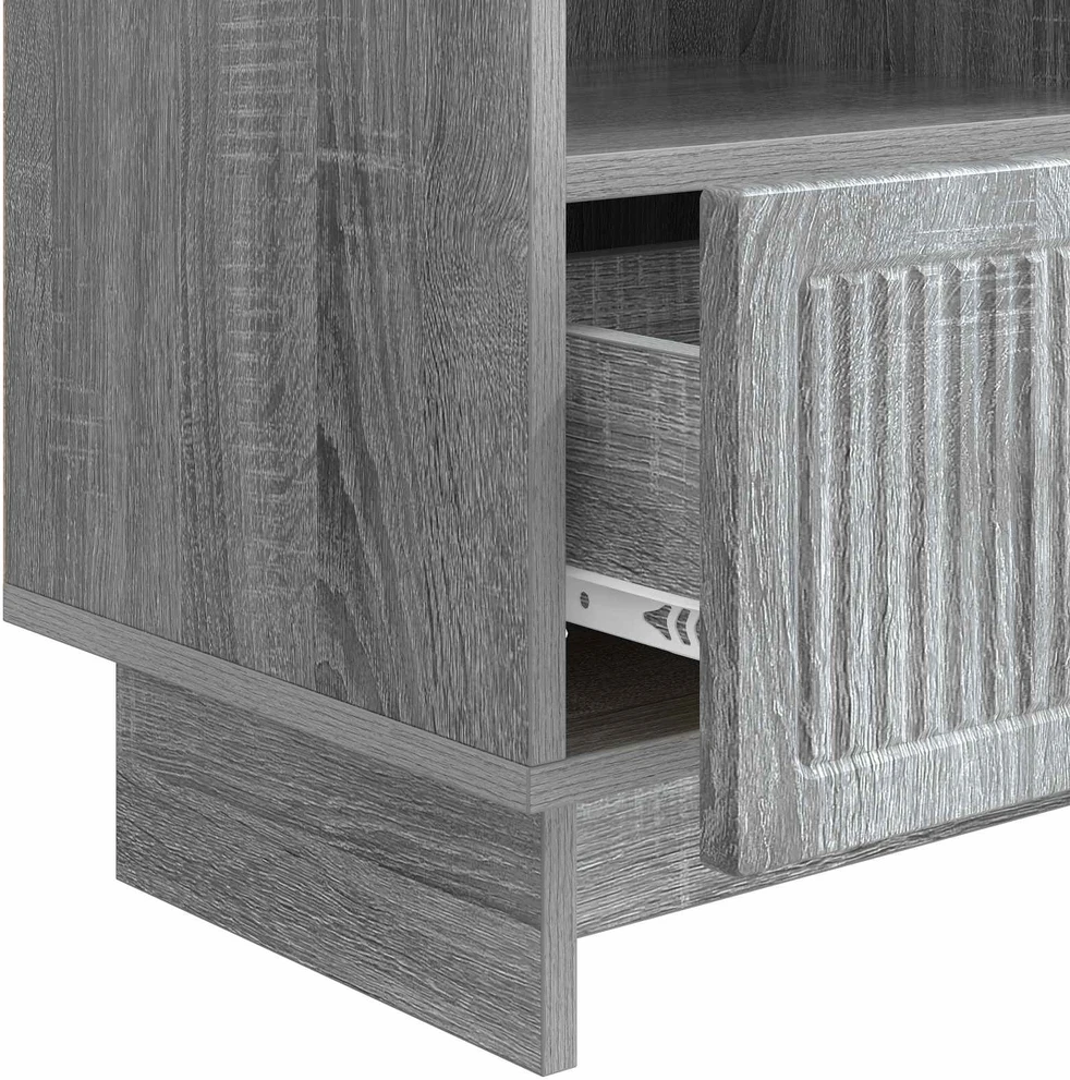 TV staliukas Televizoriaus spintelė Pilka sonoma ąžuolo 102 x 34,5 x 50 cm