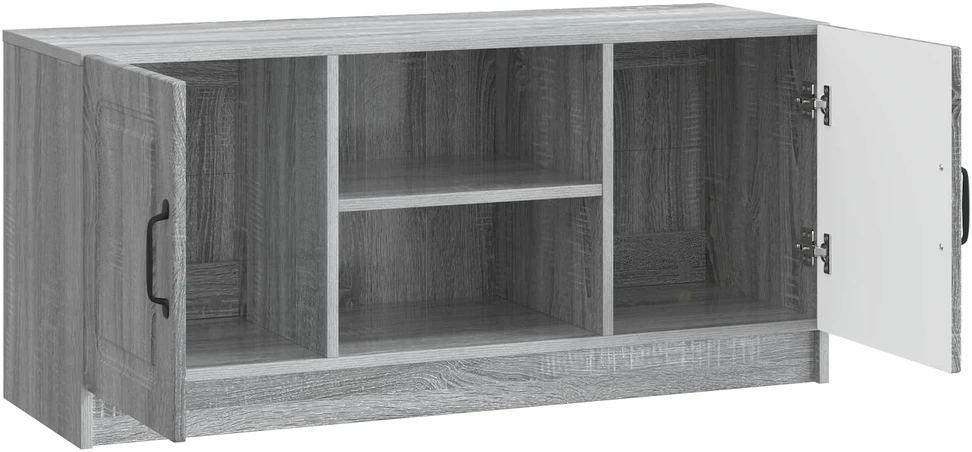 TV staliukas Televizoriaus spintelė Pilka sonoma ąžuolo 102 x 34,5 x 47 cm