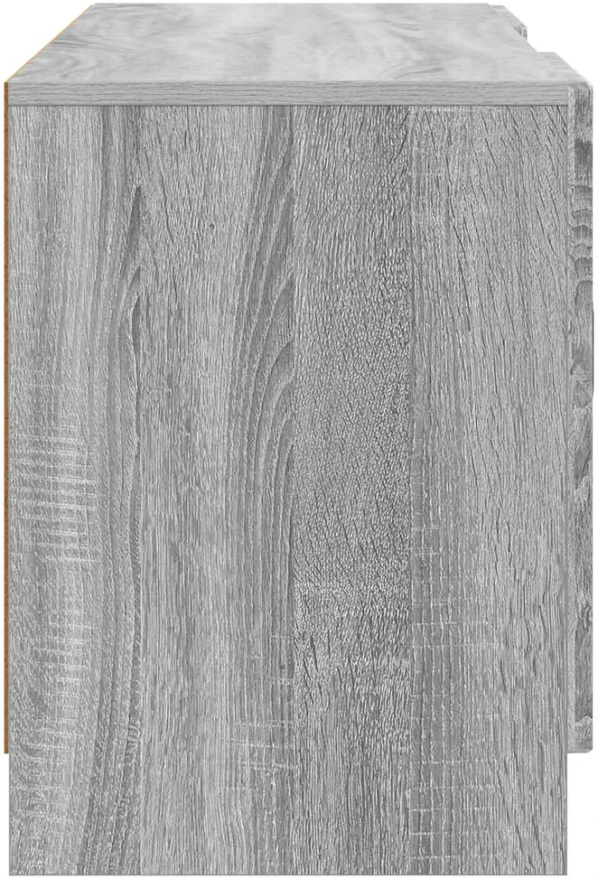 TV staliukas Televizoriaus spintelė Pilka sonoma ąžuolo 102 x 34,5 x 47 cm