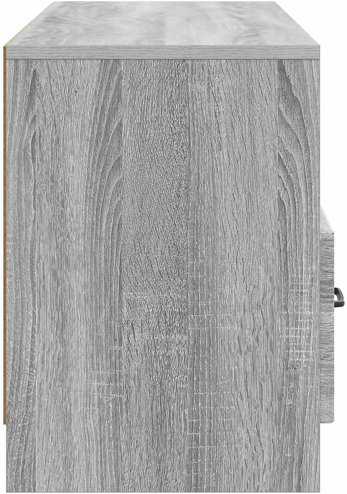 TV staliukas Televizoriaus spintelė Pilka sonoma ąžuolo 102 x 34,5 x 47 cm