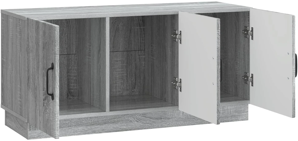 TV staliukas Televizoriaus spintelė Pilka sonoma ąžuolo 99 x 34,5 x 47 cm