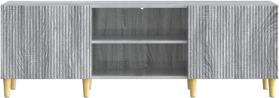 TV staliukas Televizoriaus spintelė Pilka sonoma ąžuolo 150 x 31 x 50 cm