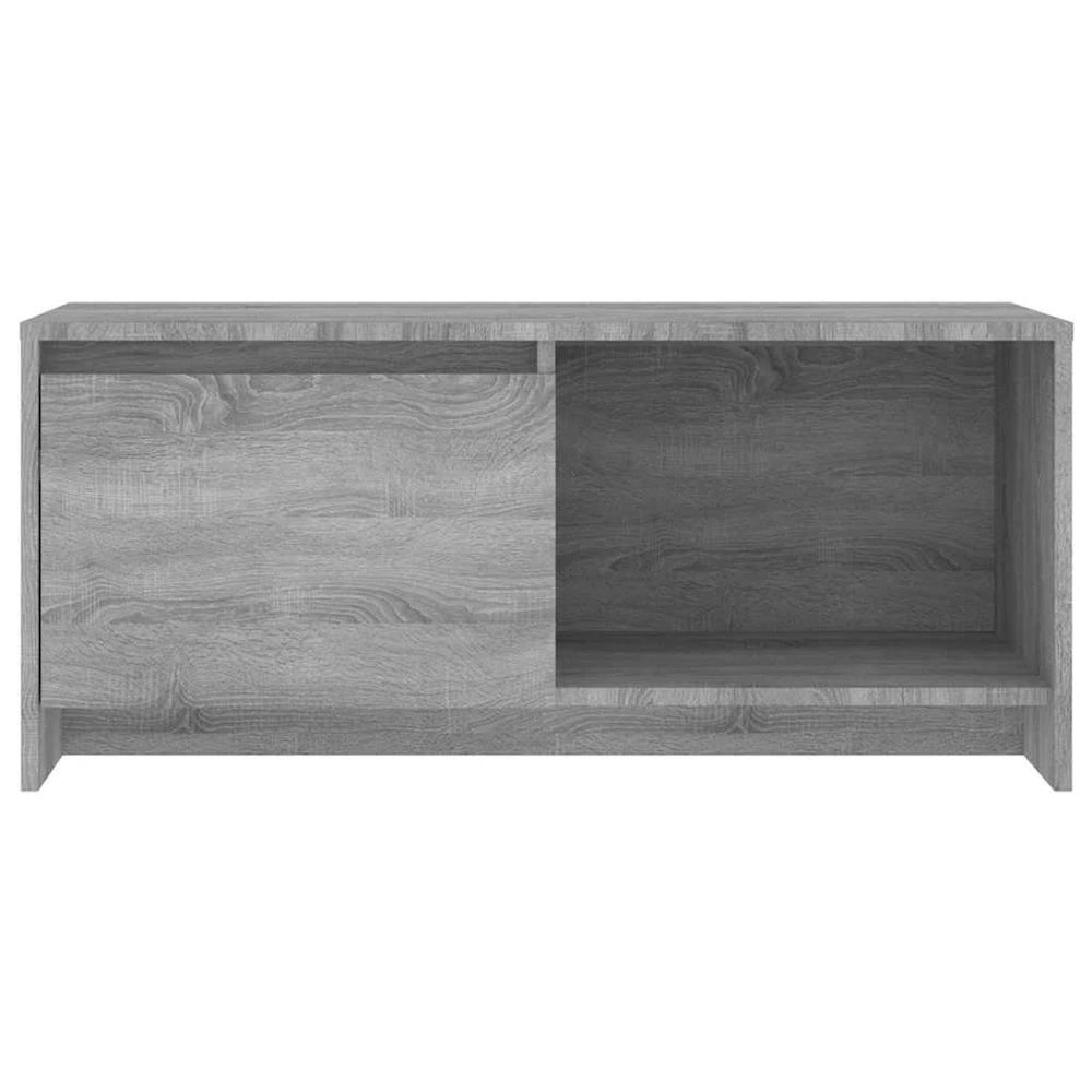 TV staliukas Televizoriaus spintelė, pilkos ąžuolo spalvos, 90x35x40cm, MDP
