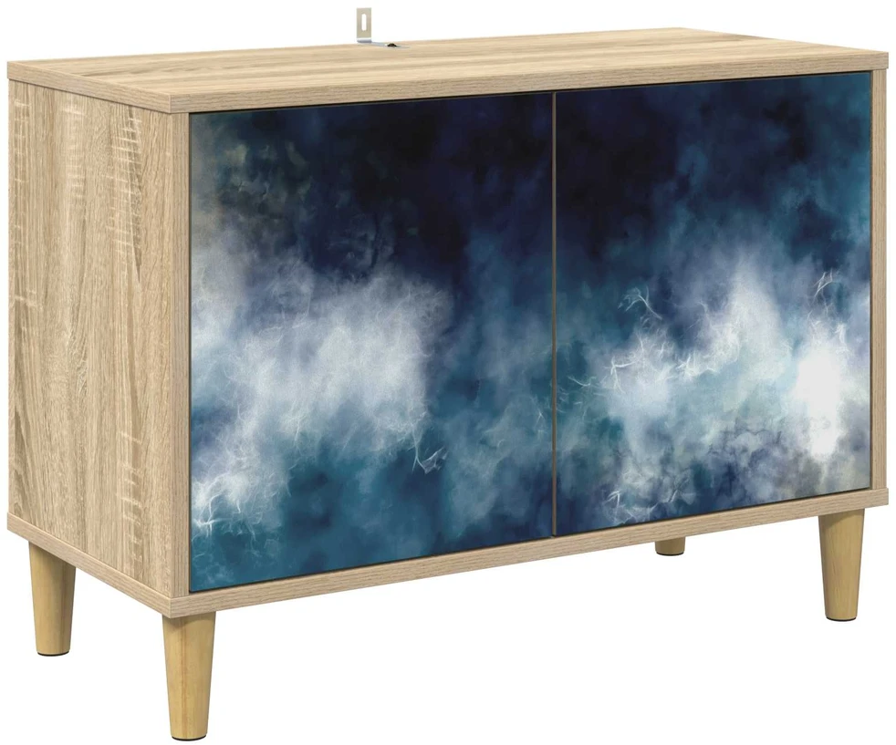 TV staliukas Televizoriaus spintelė RAALTE 69 x 33 x 50 cm Sonoma ąžuolo