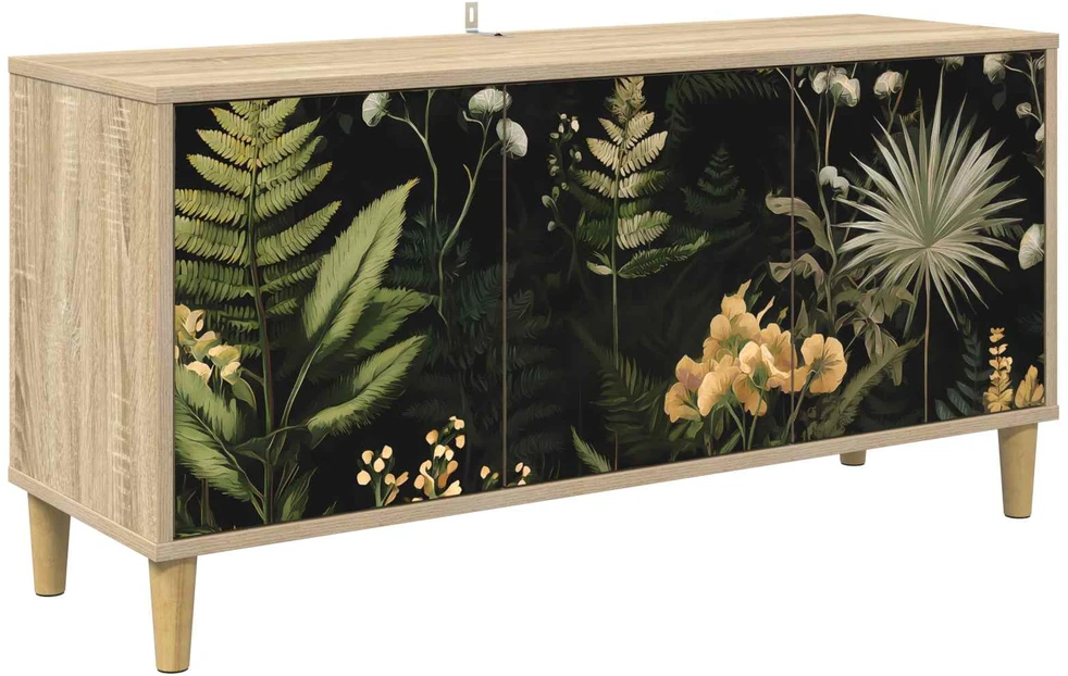 TV staliukas Televizoriaus spintelė RHENEN 102 x 33 x 50 cm Sonoma ąžuolo