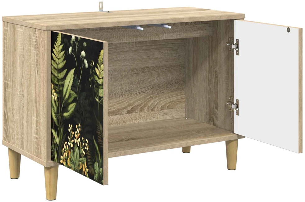 TV staliukas Televizoriaus spintelė RHENEN 69 x 33 x 50 cm Sonoma ąžuolo