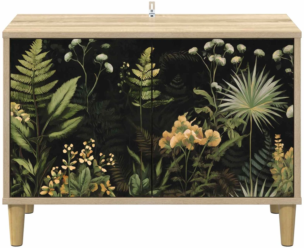 TV staliukas Televizoriaus spintelė RHENEN 69 x 33 x 50 cm Sonoma ąžuolo