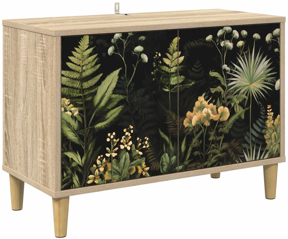 TV staliukas Televizoriaus spintelė RHENEN 69 x 33 x 50 cm Sonoma ąžuolo