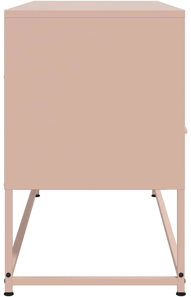TV staliukas Televizoriaus spintelė, rožinė, 100,5x39x60,5cm, plienas