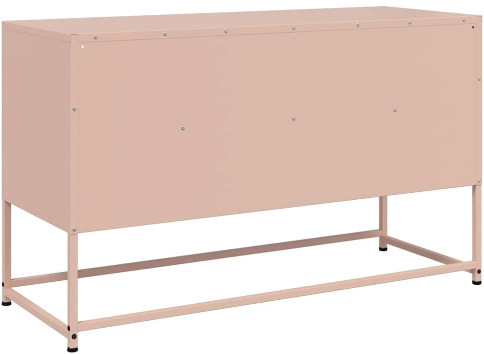 TV staliukas Televizoriaus spintelė, rožinė, 100,5x39x60,5cm, plienas