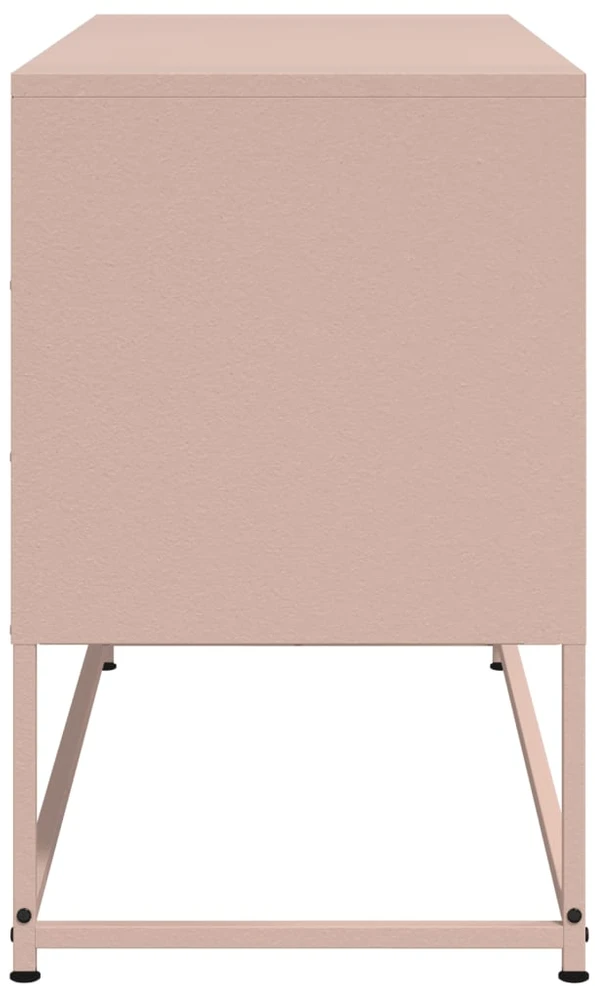 TV staliukas Televizoriaus spintelė, rožinė, 100,5x39x60,5cm, plienas