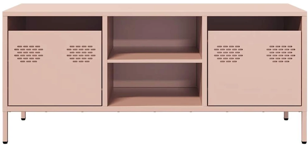 TV staliukas Televizoriaus spintelė, rožinė, 101,5x39x43,5cm, plienas