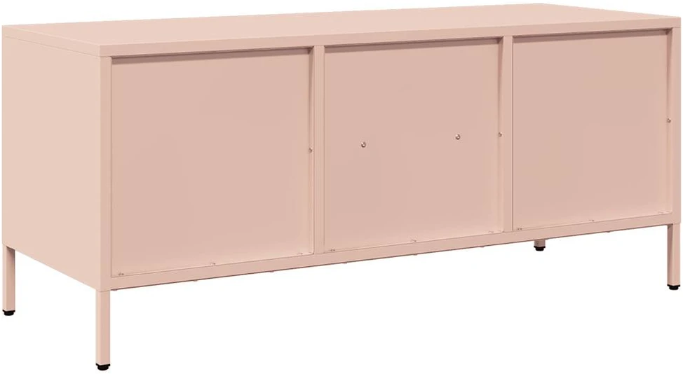 TV staliukas Televizoriaus spintelė, rožinė, 101,5x39x43,5cm, plienas