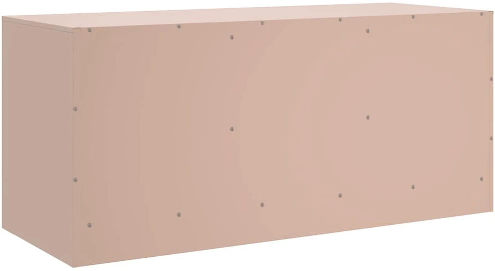 TV staliukas Televizoriaus spintelė, rožinės spalvos, 99x39x44cm, plienas