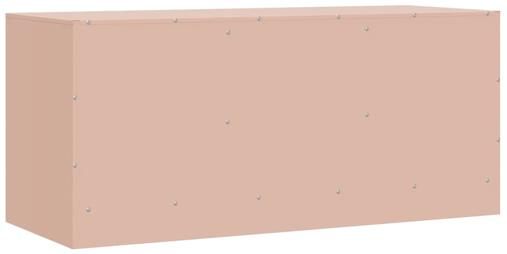 TV staliukas Televizoriaus spintelė, rožinės spalvos, 99x39x44cm, plienas