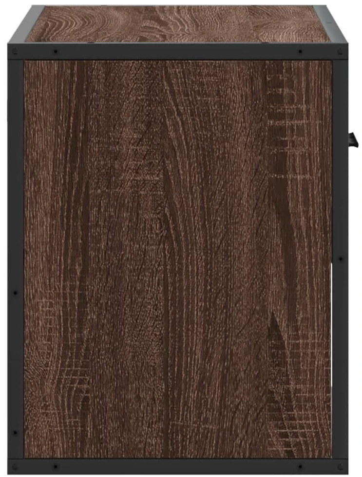 TV staliukas Televizoriaus spintelė, ruda, 60x31x39,5cm, mediena/metalas