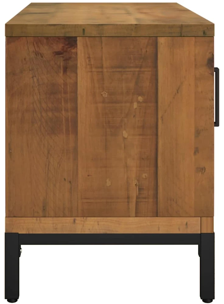 TV staliukas Televizoriaus spintelė, ruda, 90x30x40cm, pušies masyvas