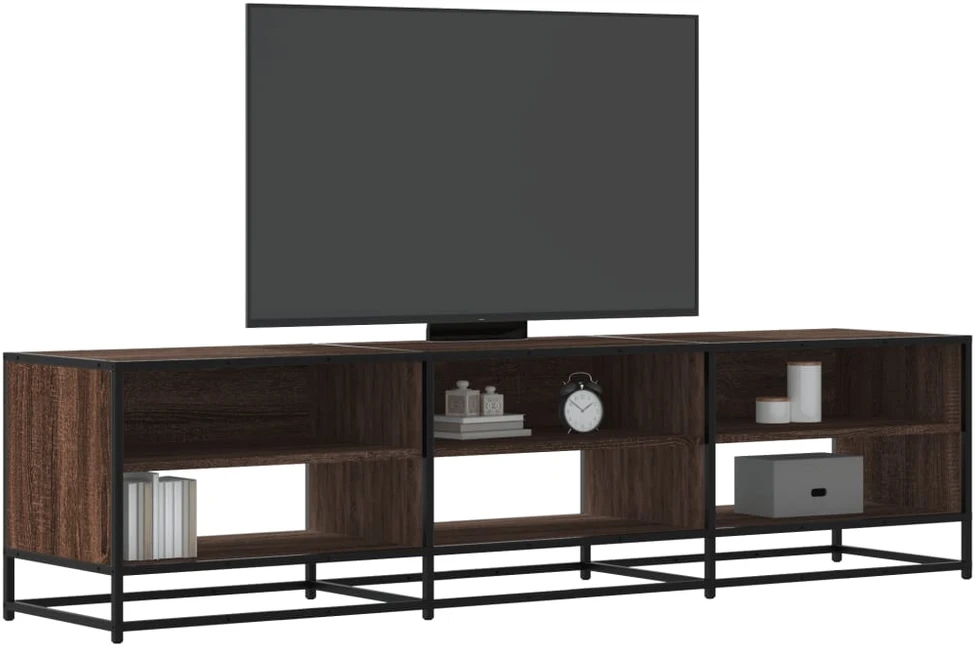 TV staliukas Televizoriaus spintelė, ruda ąžuolo, 180x40x46cm, mediena