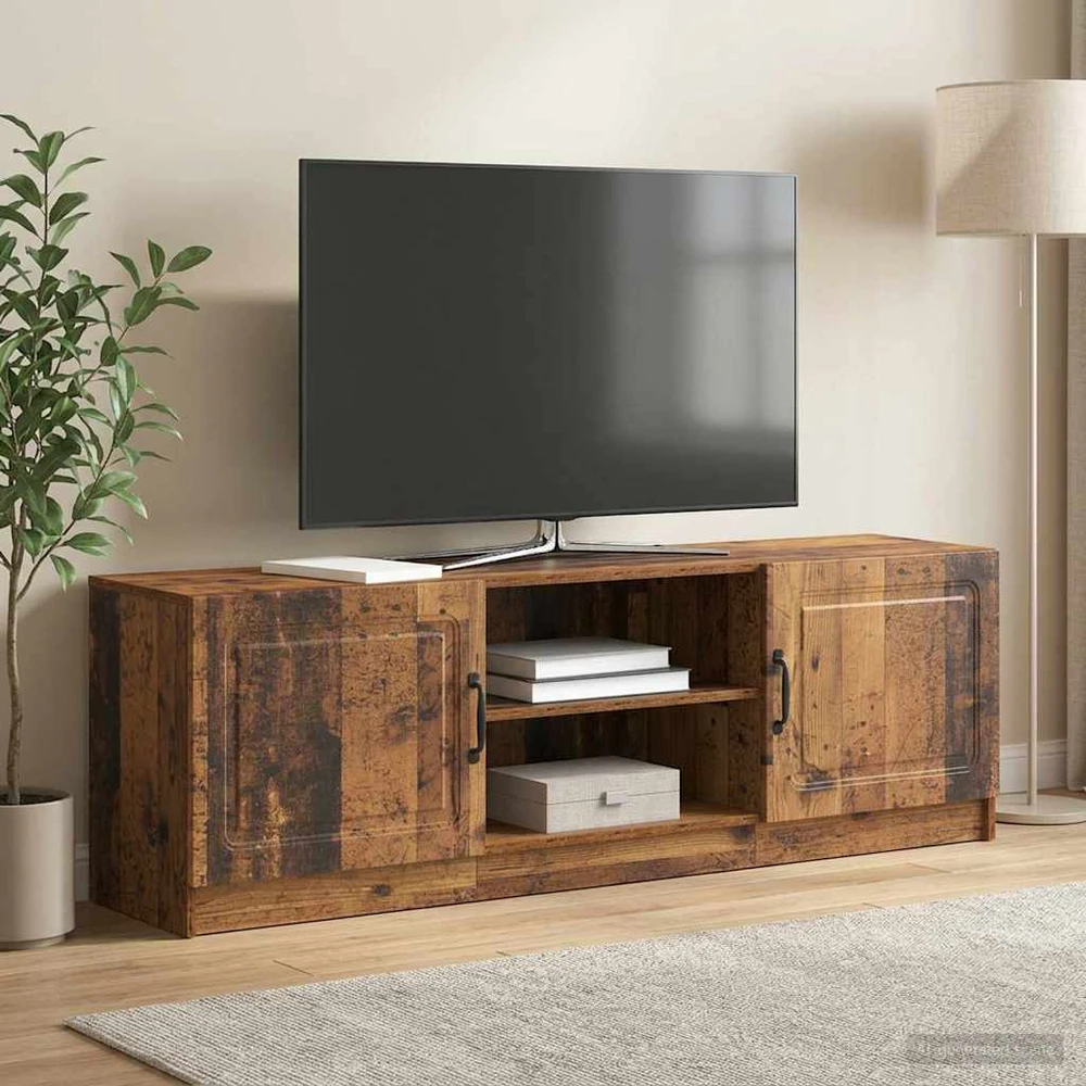 TV staliukas Televizoriaus spintelė Sendintos medienos 150 x 31 x 47 cm